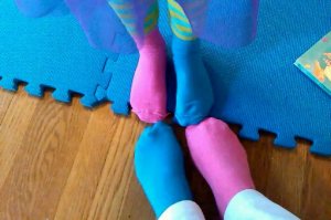 matching mismatched socks