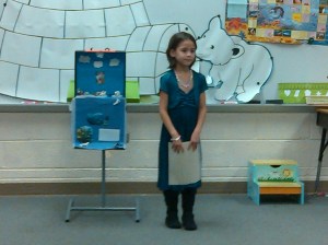 Micaela Oso Polar presentation school project 1