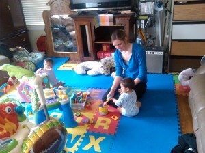 twins and Aunt Starla good