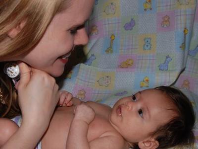 Micaela baby and mommy