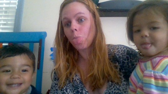 silly selfie 4 - cute twins mommy belle